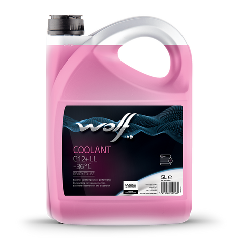 Líquido refrigerante WOLF COOLANT G12+ LL -36°C