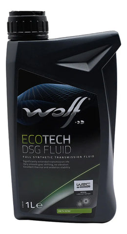 Aceite de transmisión Wolf Ecotech DSG Fluid 1L Sintetico