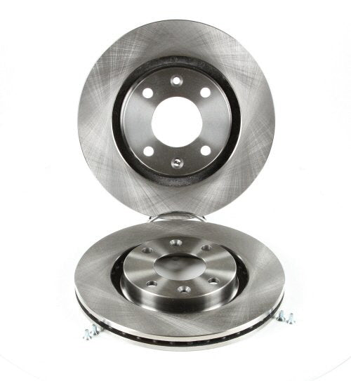 Kit (2) Discos De Freno Delanteros Peugeot 206 Solidos 247mm