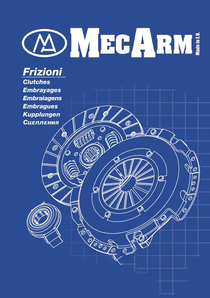 CLUTCH COMPLETO PEUGEOT 206 1.6 (MECARM) ITALIANA DE SUSPENSIONES